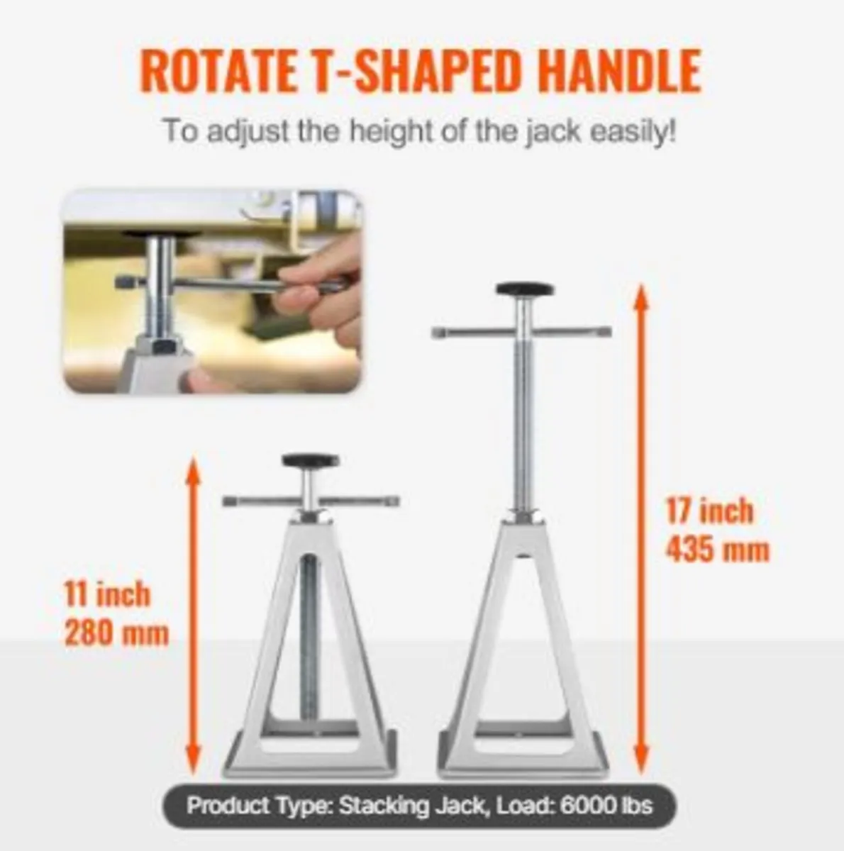 RV Stabilizer Jacks, 4 Pack Aluminum - Image 2