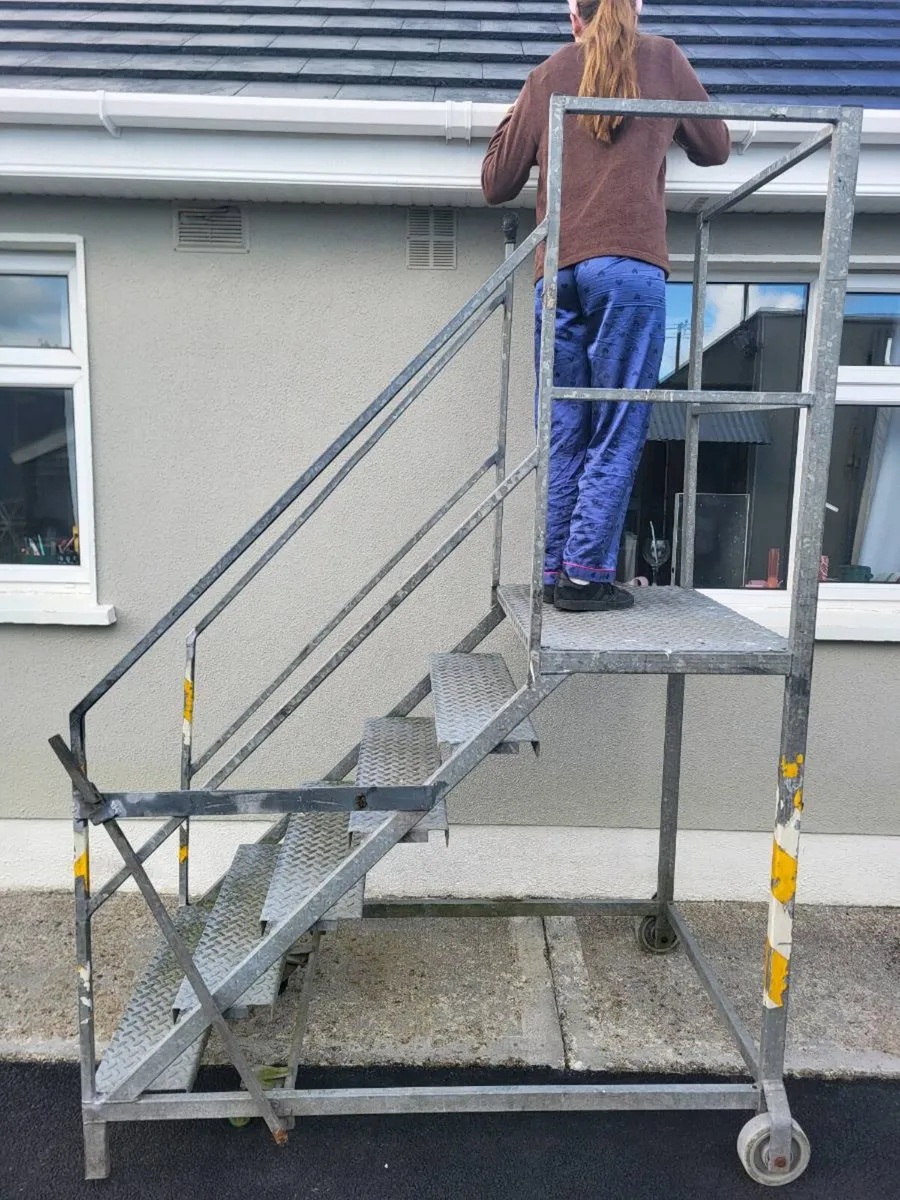 Galvanised step frame painting or cleaning - Image 3