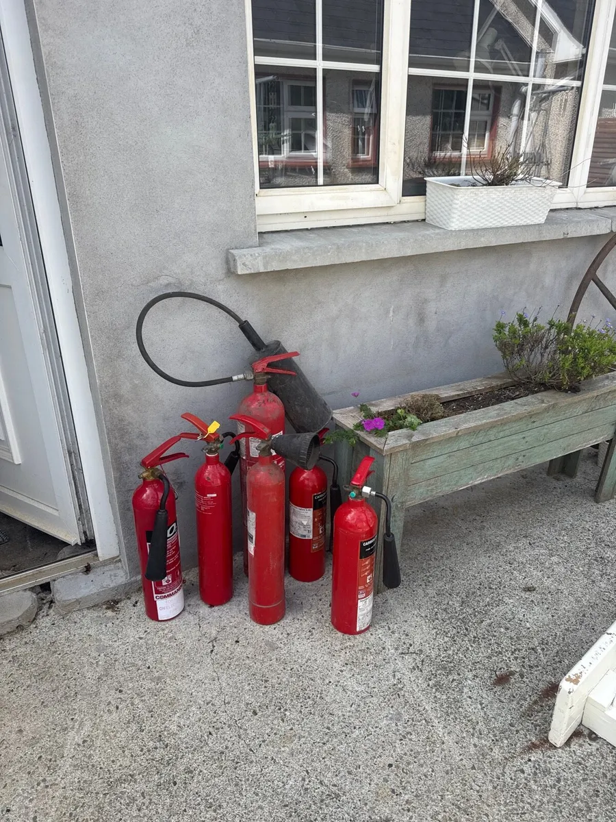 Free used fire extinguishers