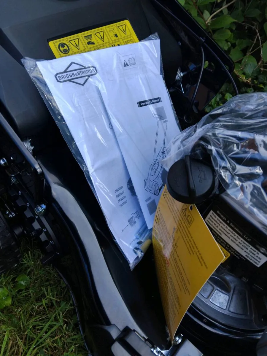 Brand new briggs selfpropelled mower 18 inch cut - Image 3
