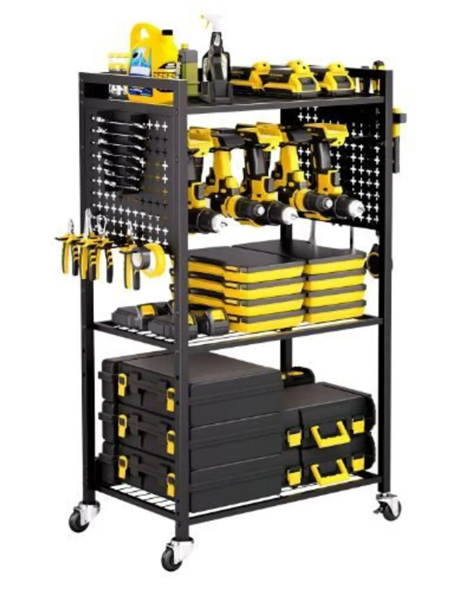 4-tier Tool Organizer Cart - Image 3