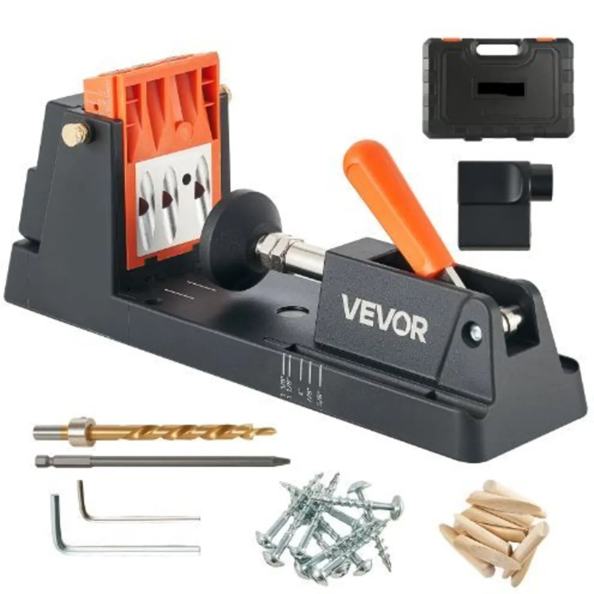 Pocket Hole Jig Kit, 12.7 to 38.1 mm Adjustable - Image 3