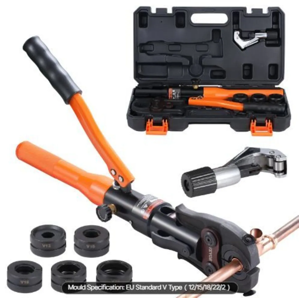Copper Tube Fittings Hydraulic Pipe Crimping Tool - Image 3