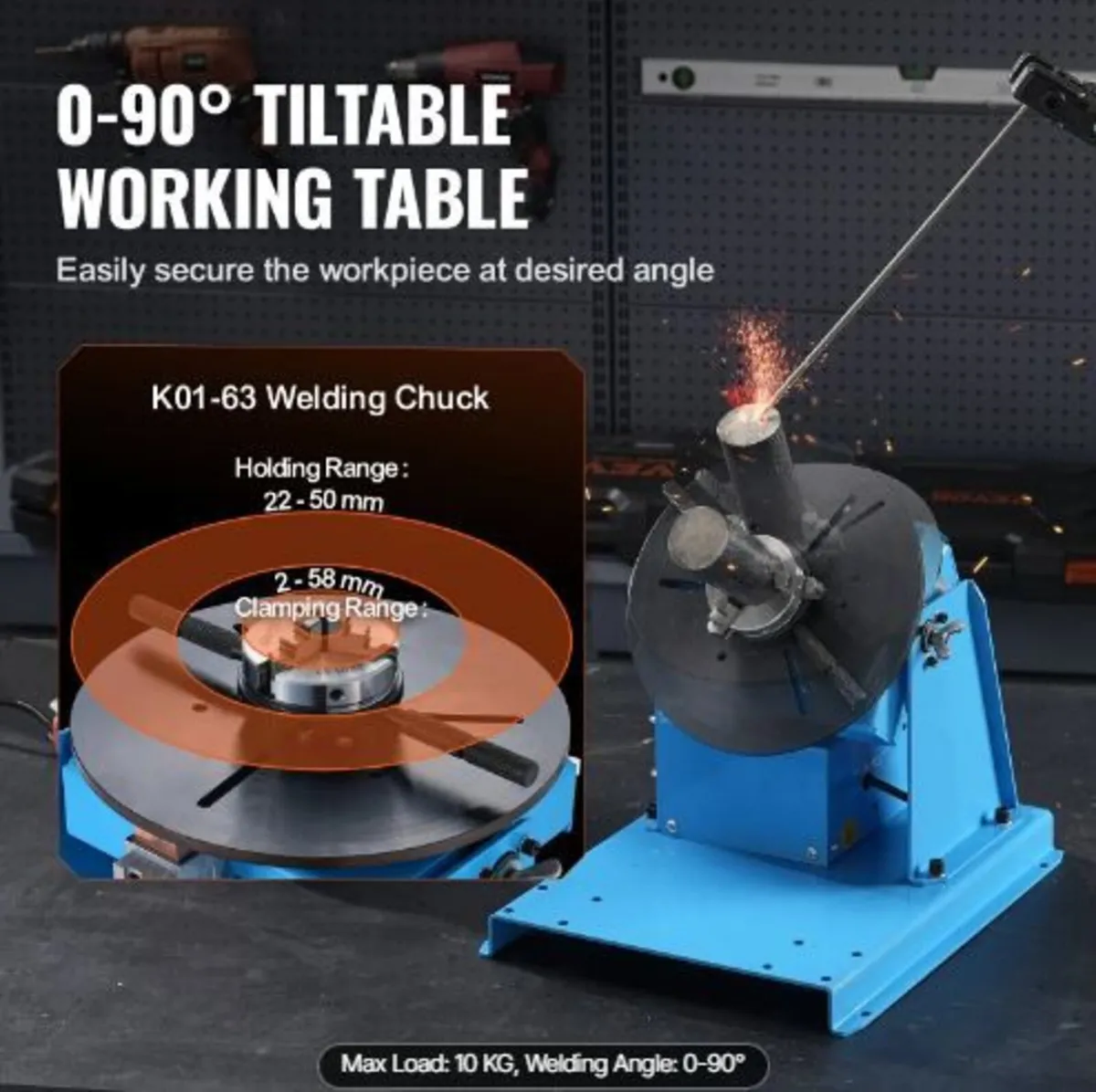Rotary Welding Positioner 10KG - Image 3