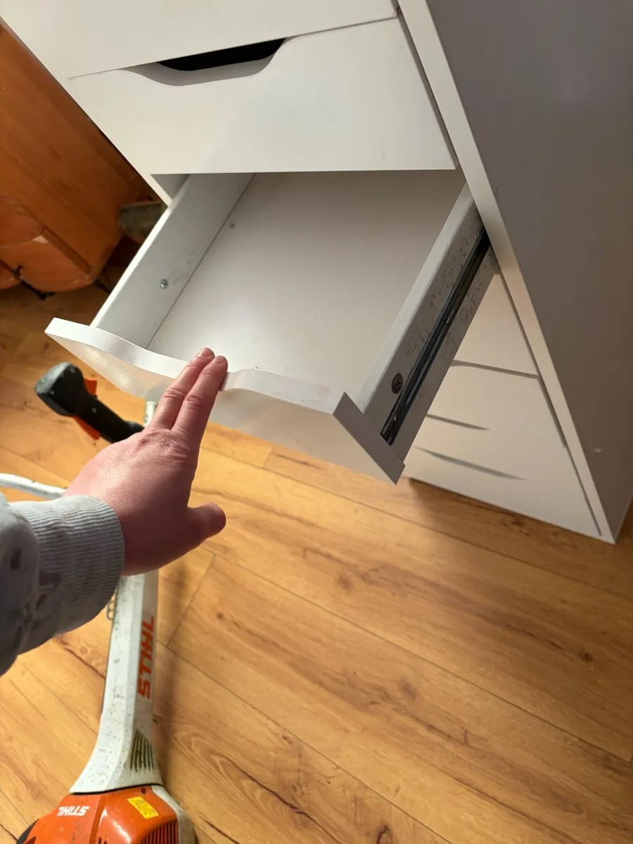 tall boy unit / chest of drawers - Image 2