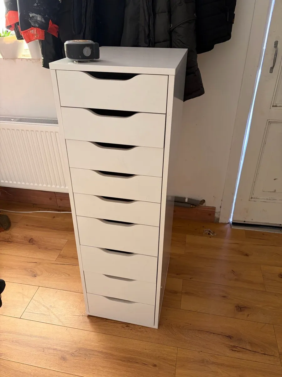 tall boy unit / chest of drawers - Image 3