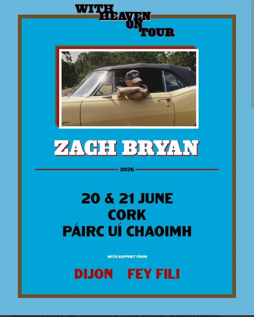 Zach Bryan tickets. Seated
