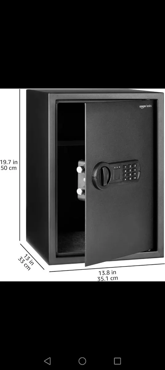 Steel Electronic Safe - Image 3