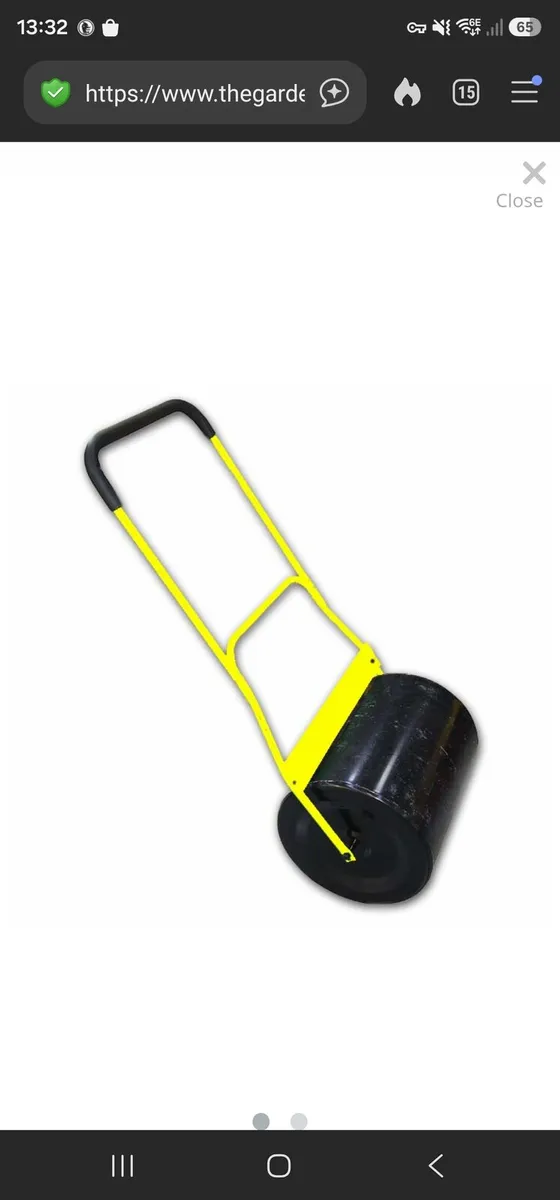 Garden roller - new in box - Image 1