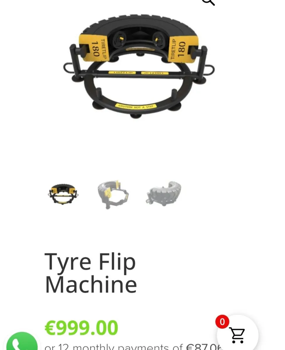 Commercial Tyre Flip Machine - Image 2