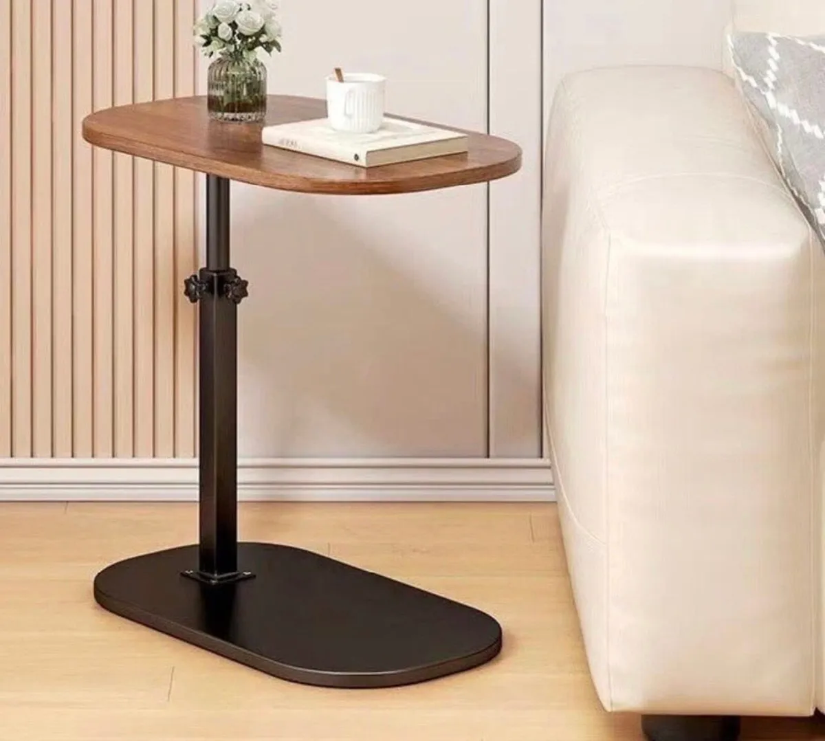 NEW C Shaped Side End Coffee Table - Image 4