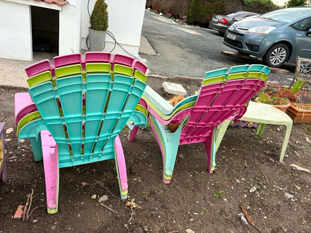 x6 garden chairs - Image 2