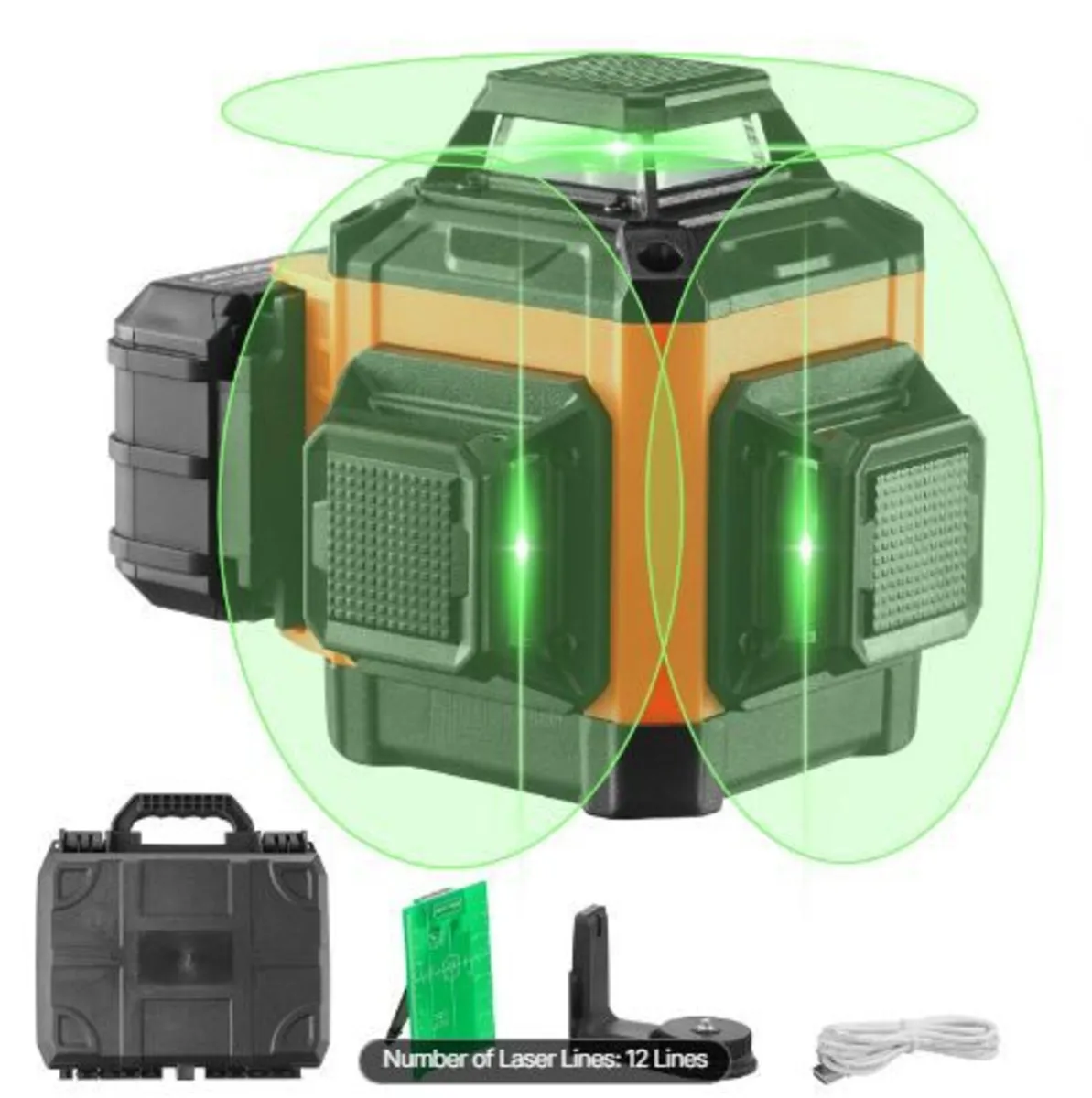Laser Level 3048 cm Green Cross Line Self - Image 1