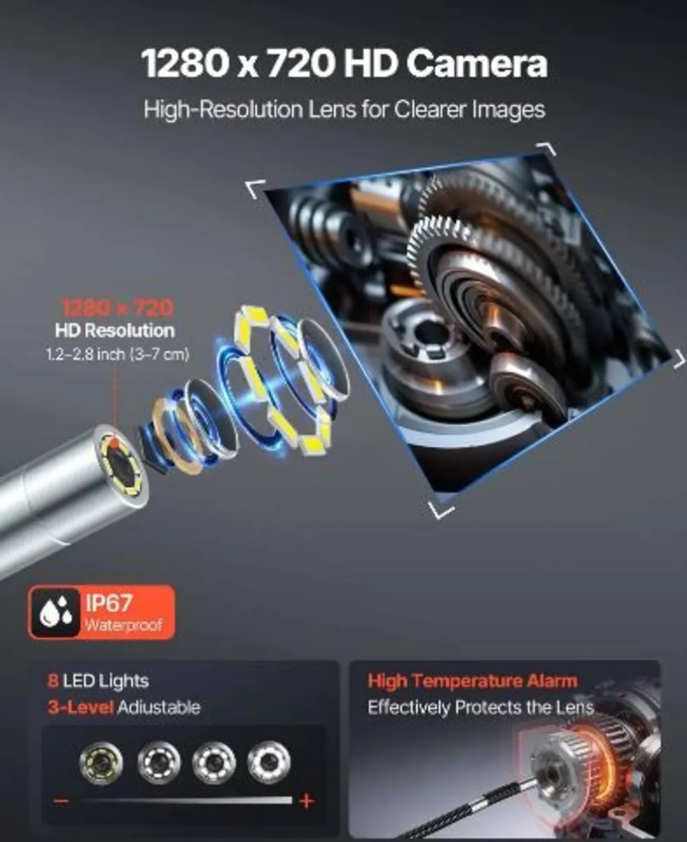 Articulating Endoscope with Light - Image 2