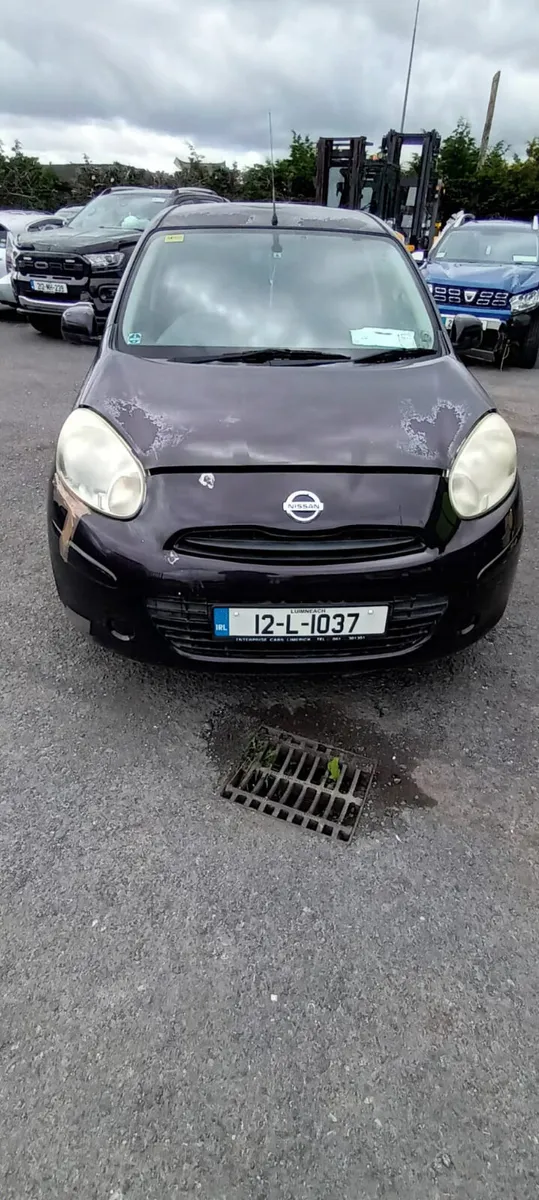 Nissan March Automatic 1.2 Theft damage - Image 1