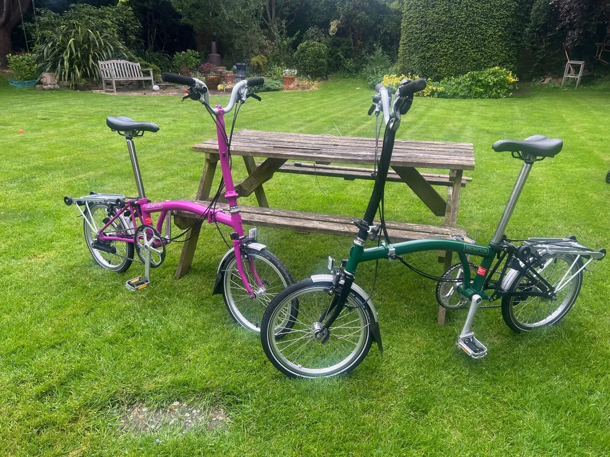 Brompton Bicycles x2 - Image 2