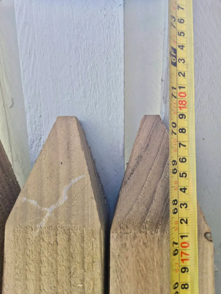 Pressure Treated Fence Posts - Image 2