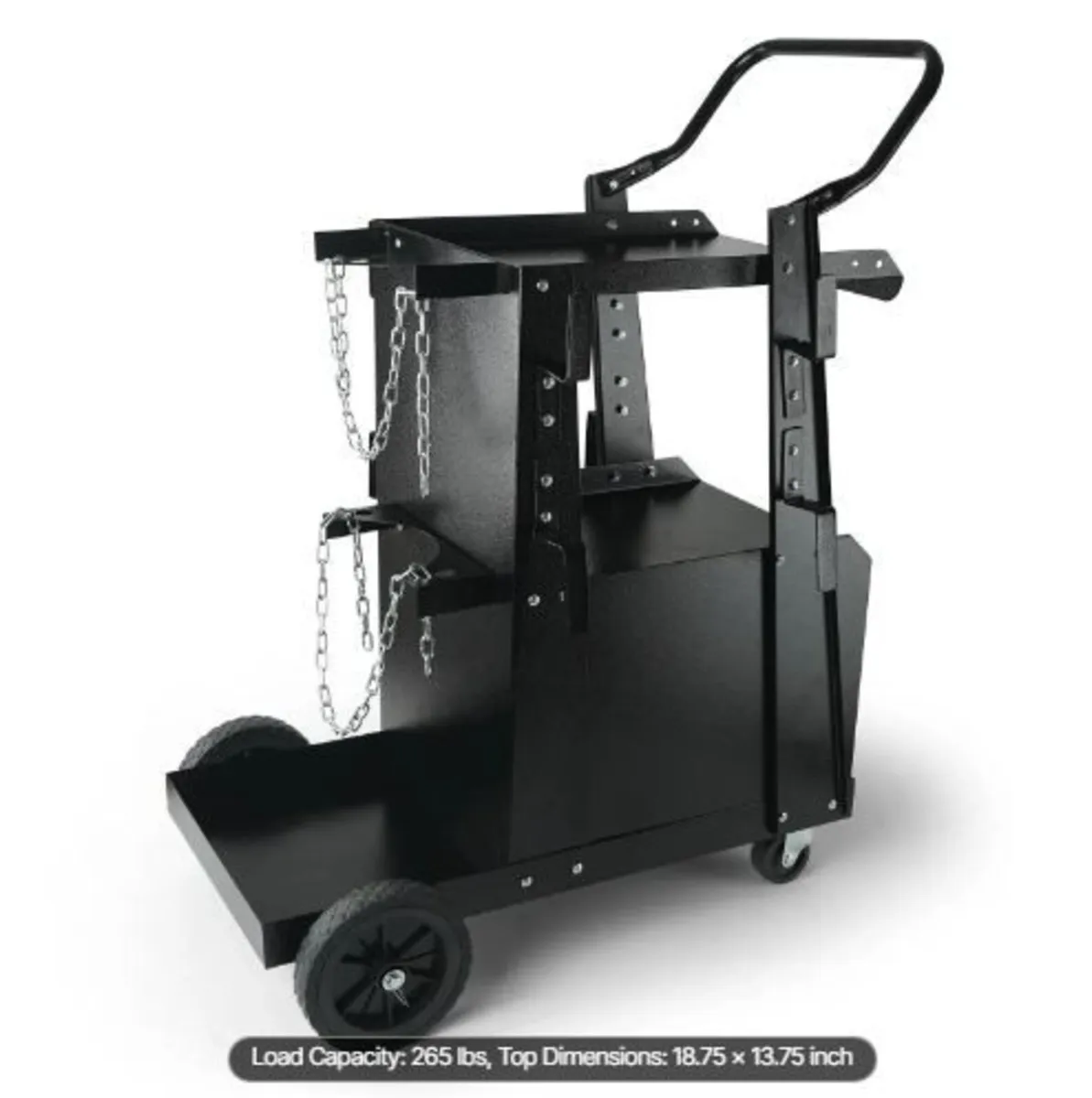 Welding Cart, 2-Tier Heavy Duty Welder Cart - Image 3