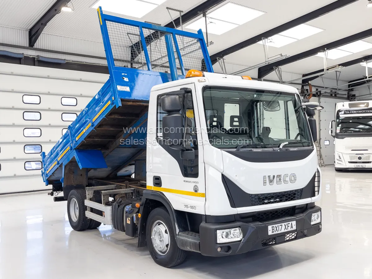 2017 IVECO EUROCARGO 75-160 DROPSIDE TIPPER - Image 1