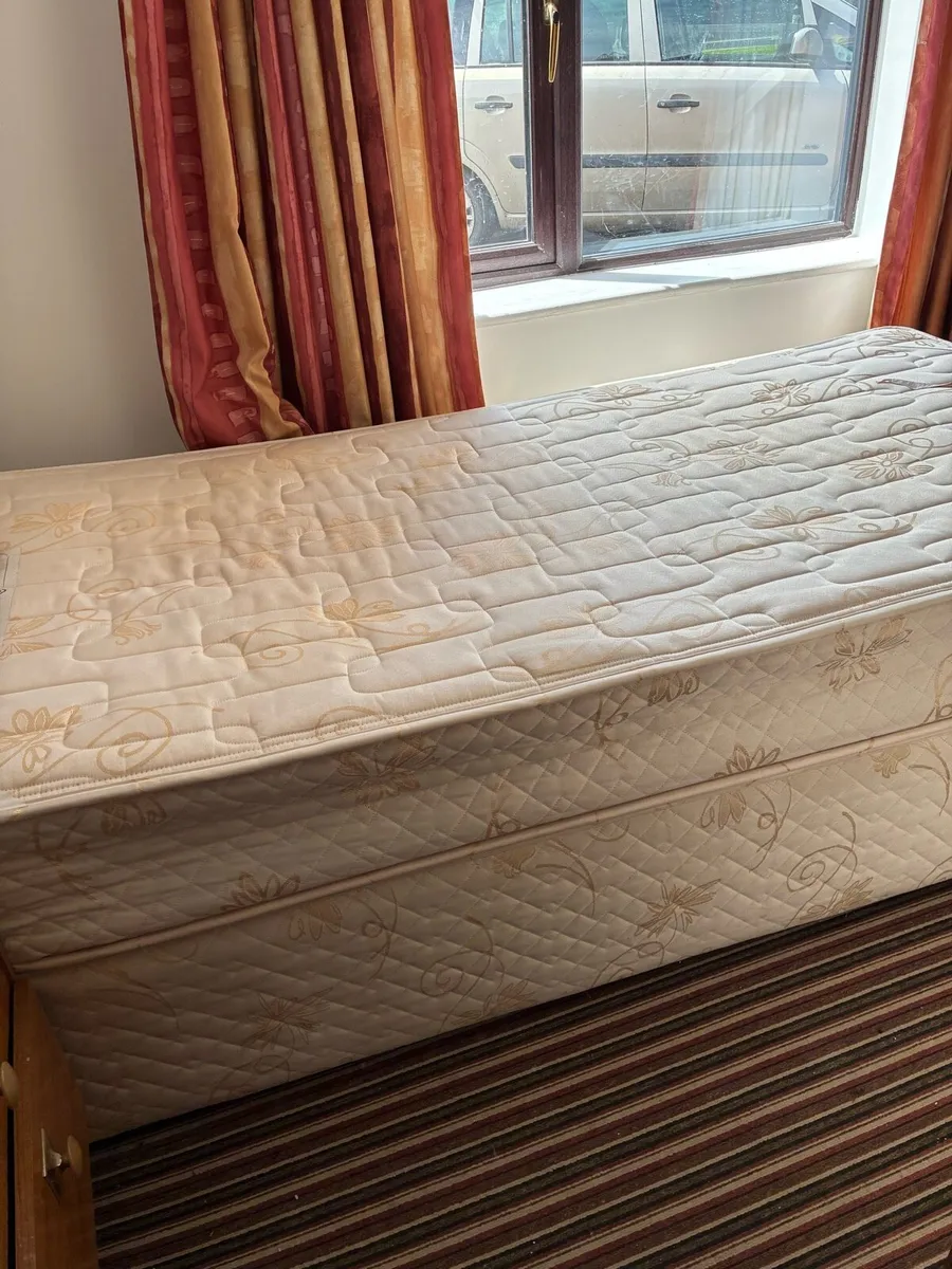 Lexus single bed and mattress and headboard - Image 1