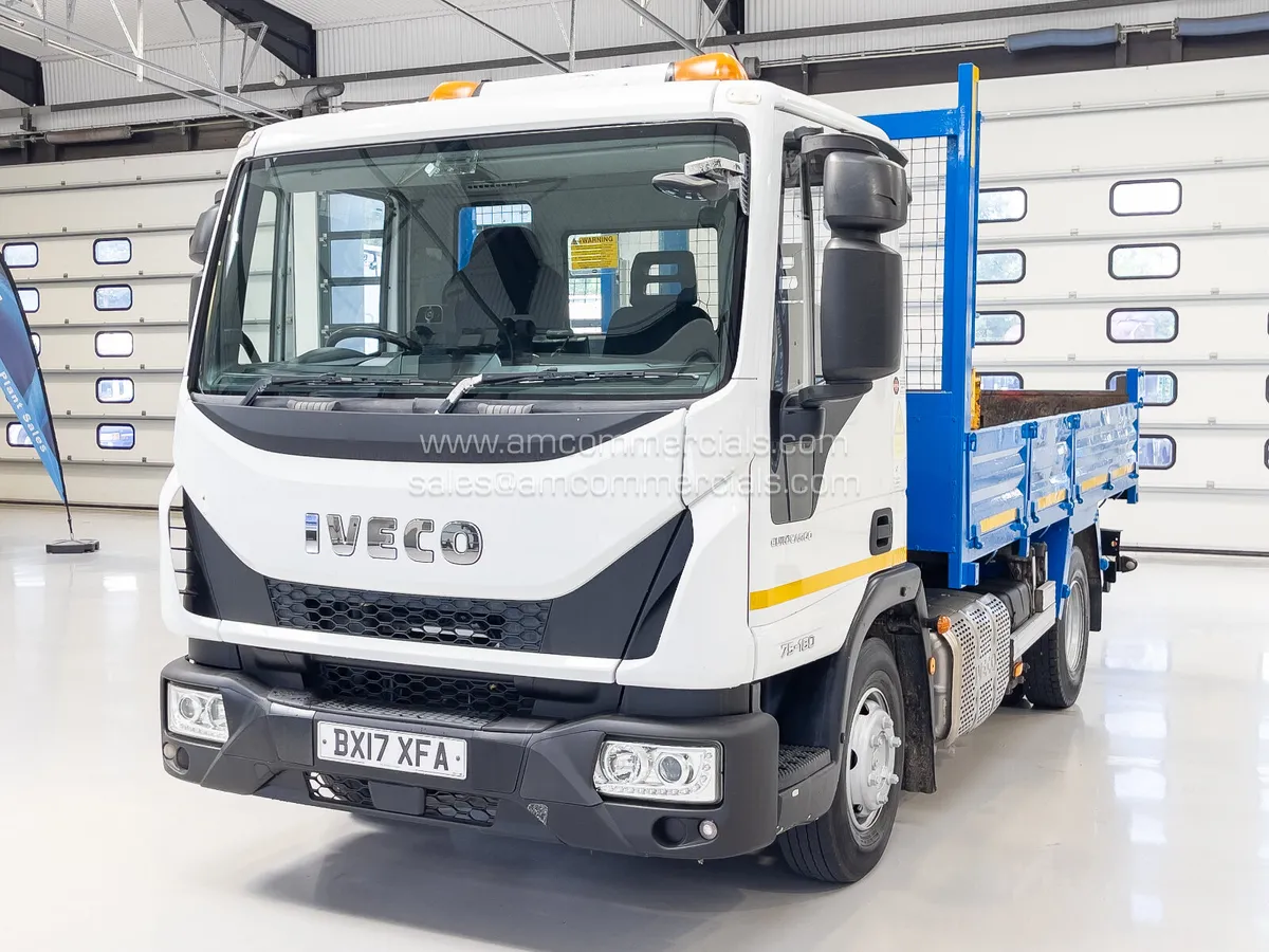 2017 IVECO EUROCARGO 75-160 DROPSIDE TIPPER - Image 3