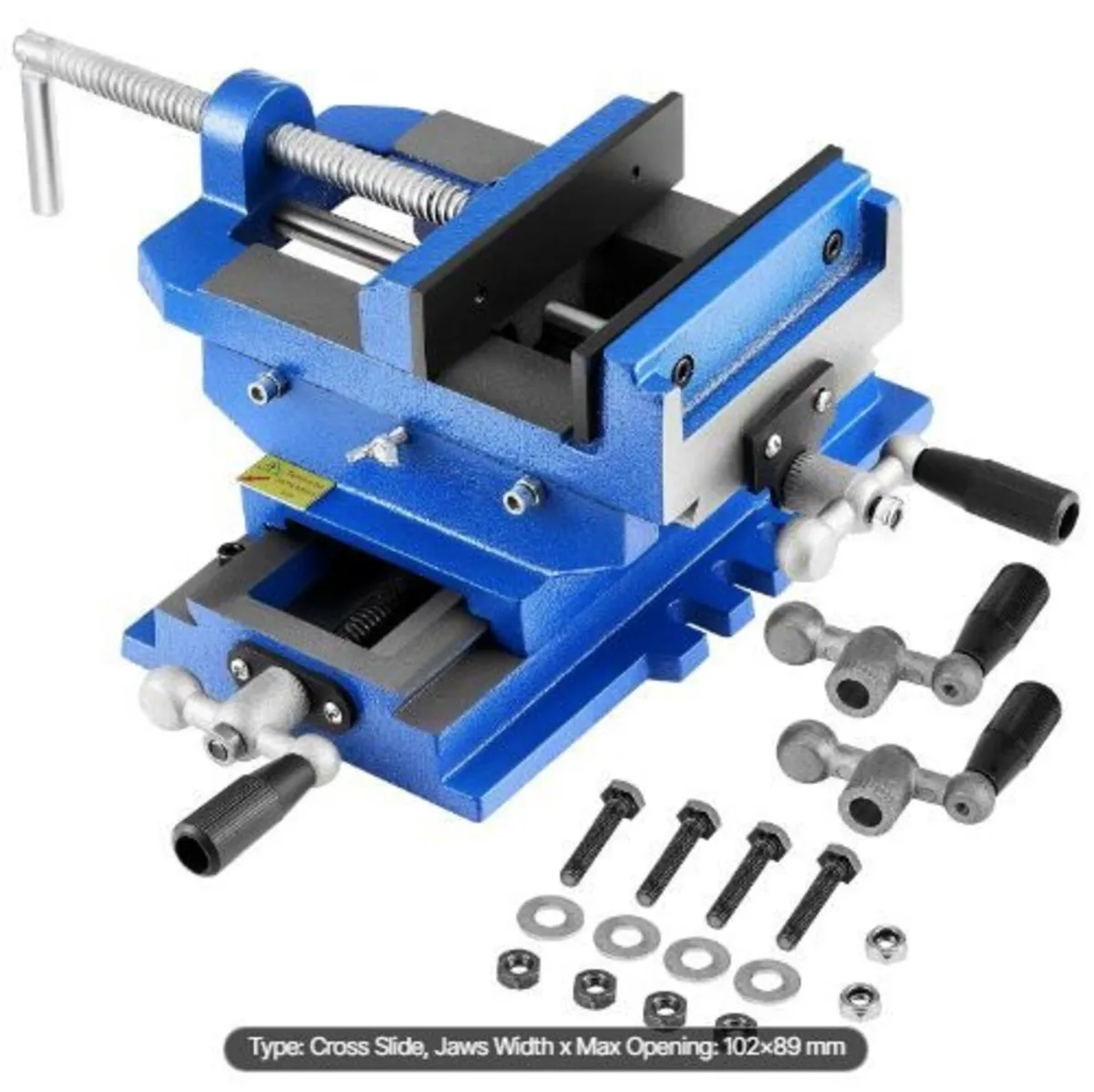 Cross Slide Drill Press Vise, 4 Inch - Image 3