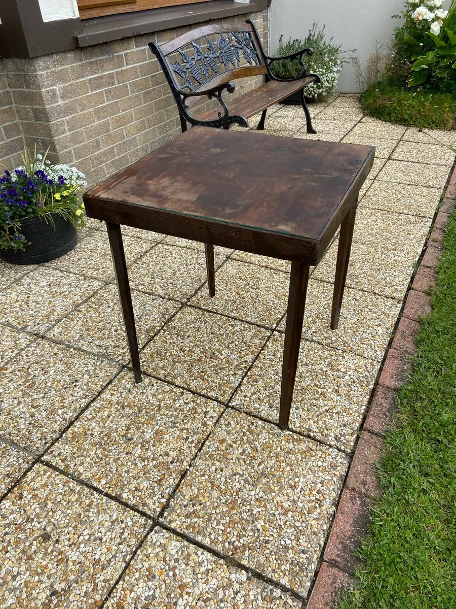 Folding. Card. Table - Image 1
