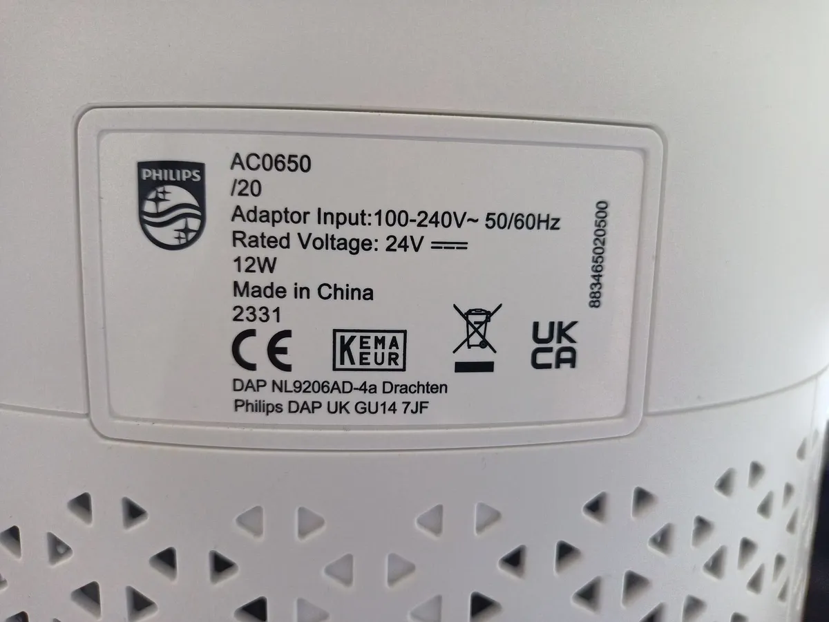 Philips Air Purifier AC0650/20 - Image 1