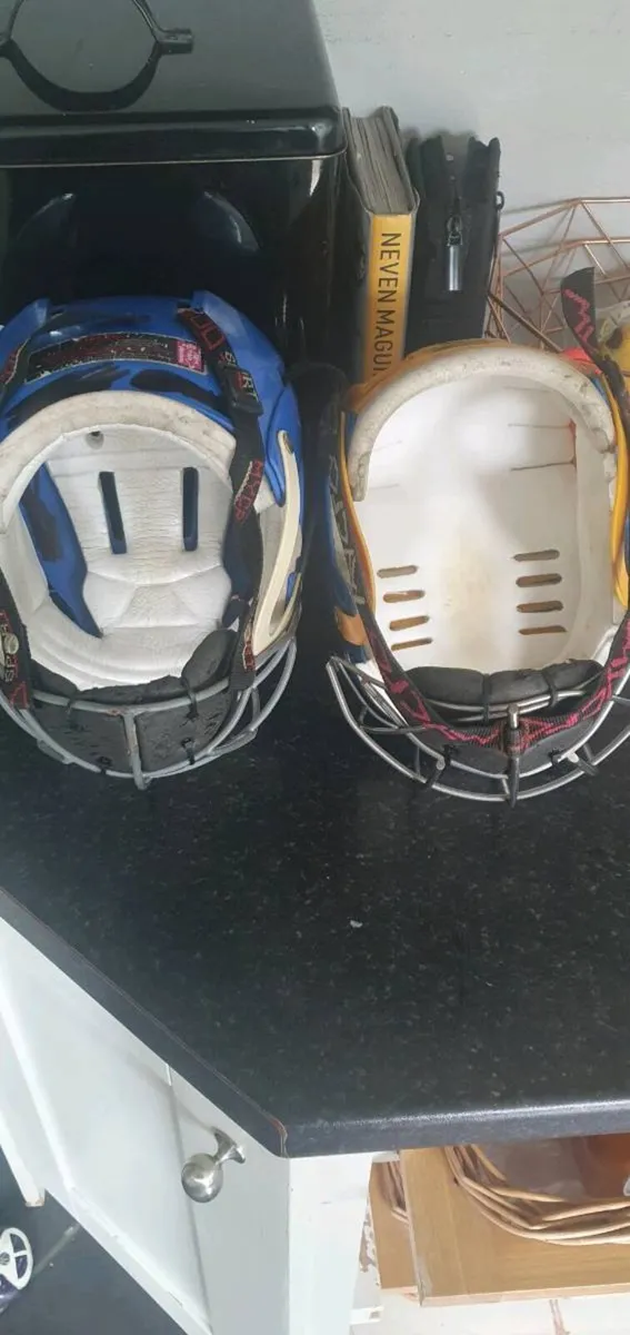 2 HURLING HELMETS - Image 2