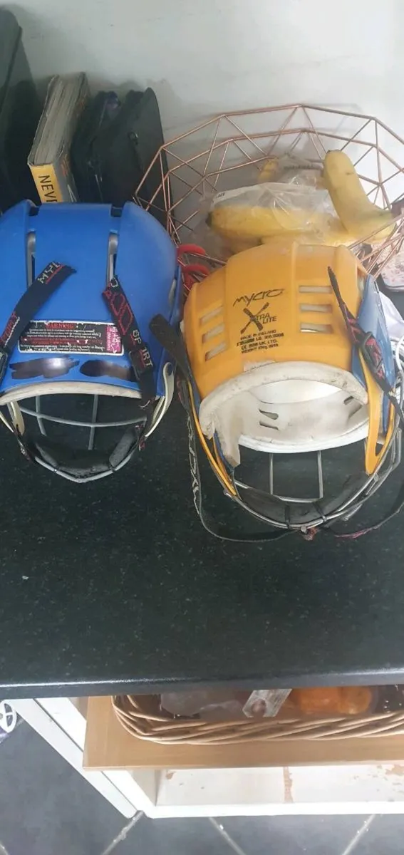 2 HURLING HELMETS - Image 3