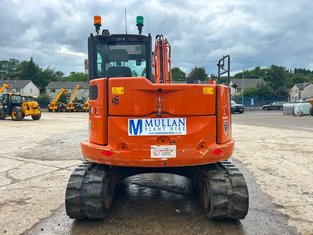 2023 Hitachi ZX85 Only 3054Hrs - MULLANS - Image 3