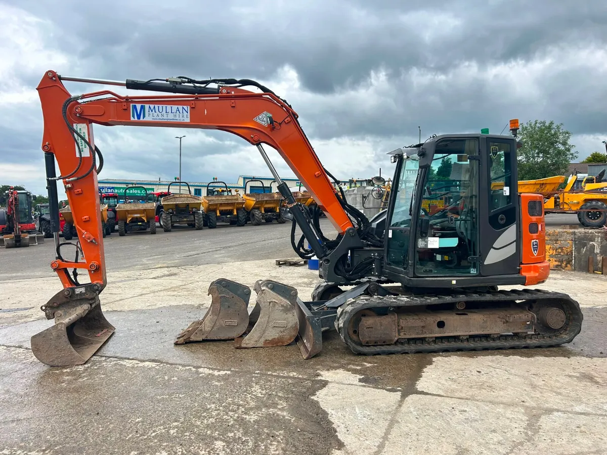 2023 Hitachi ZX85 Only 3054Hrs - MULLANS - Image 2