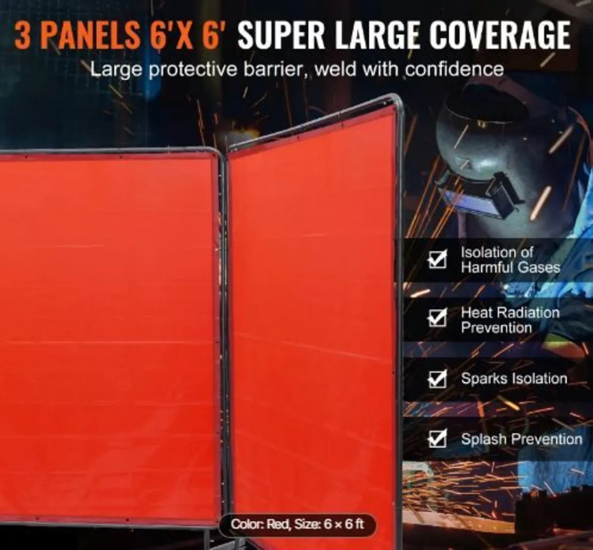 Welding Screen with Frame - Image 3