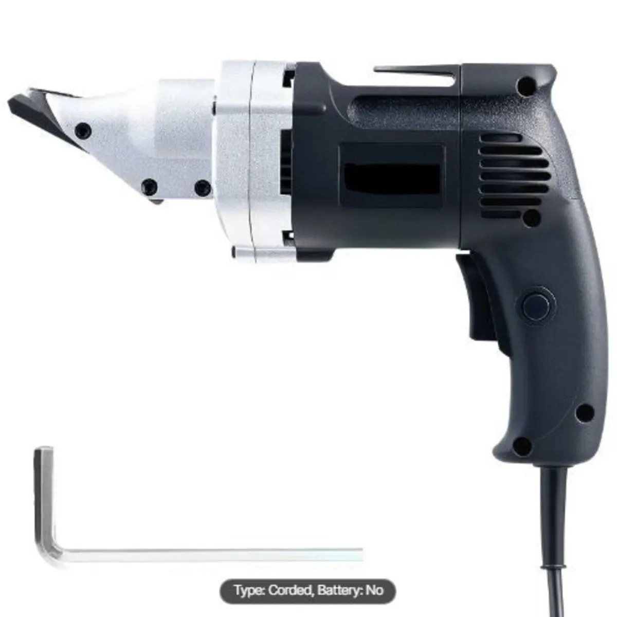 Electric Metal Shear, 4.0-Amp Corded Sheet - Image 1
