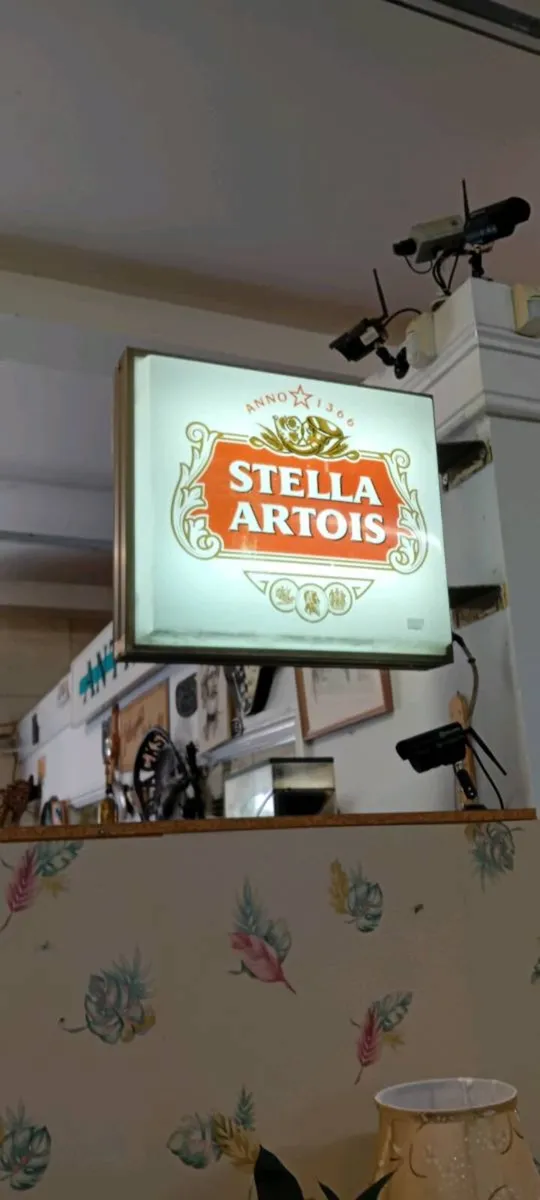 Original Strlla Artois Bar Sign - Image 2