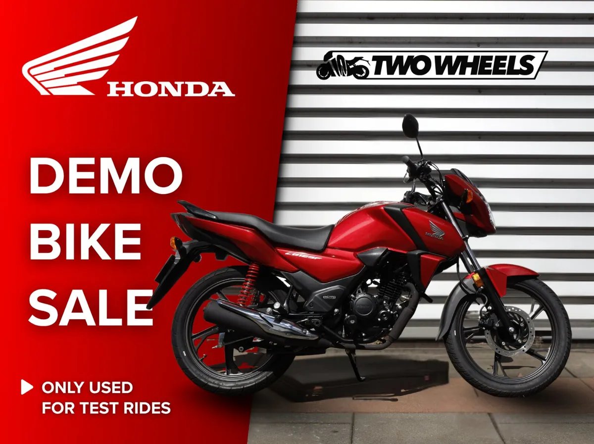 HONDA CB125F *Ex-Demo* 261 - Image 1