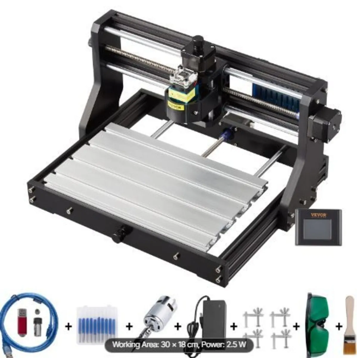 CNC 3018 Pro 2500MW 300×180×40mm - Image 2