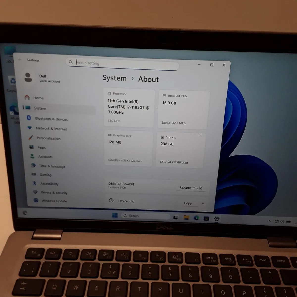 Dell Latitude 5420 | Intel Core i7-1185G7 | 16GB - Image 1
