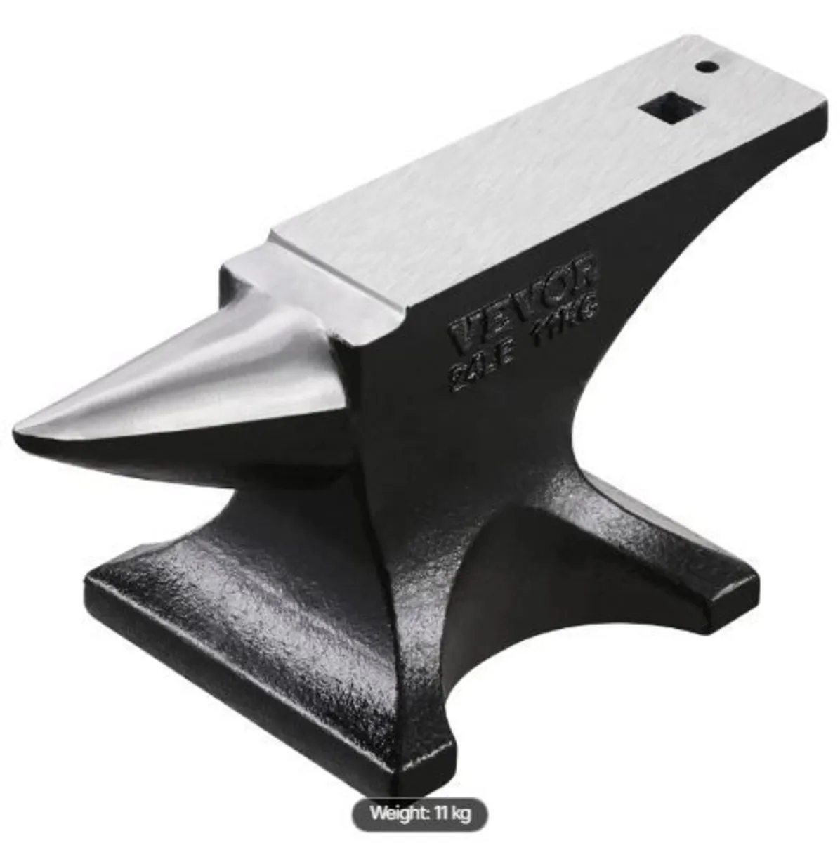 Single Horn Anvil, 25lbs Cast Steel Anvil - Image 1