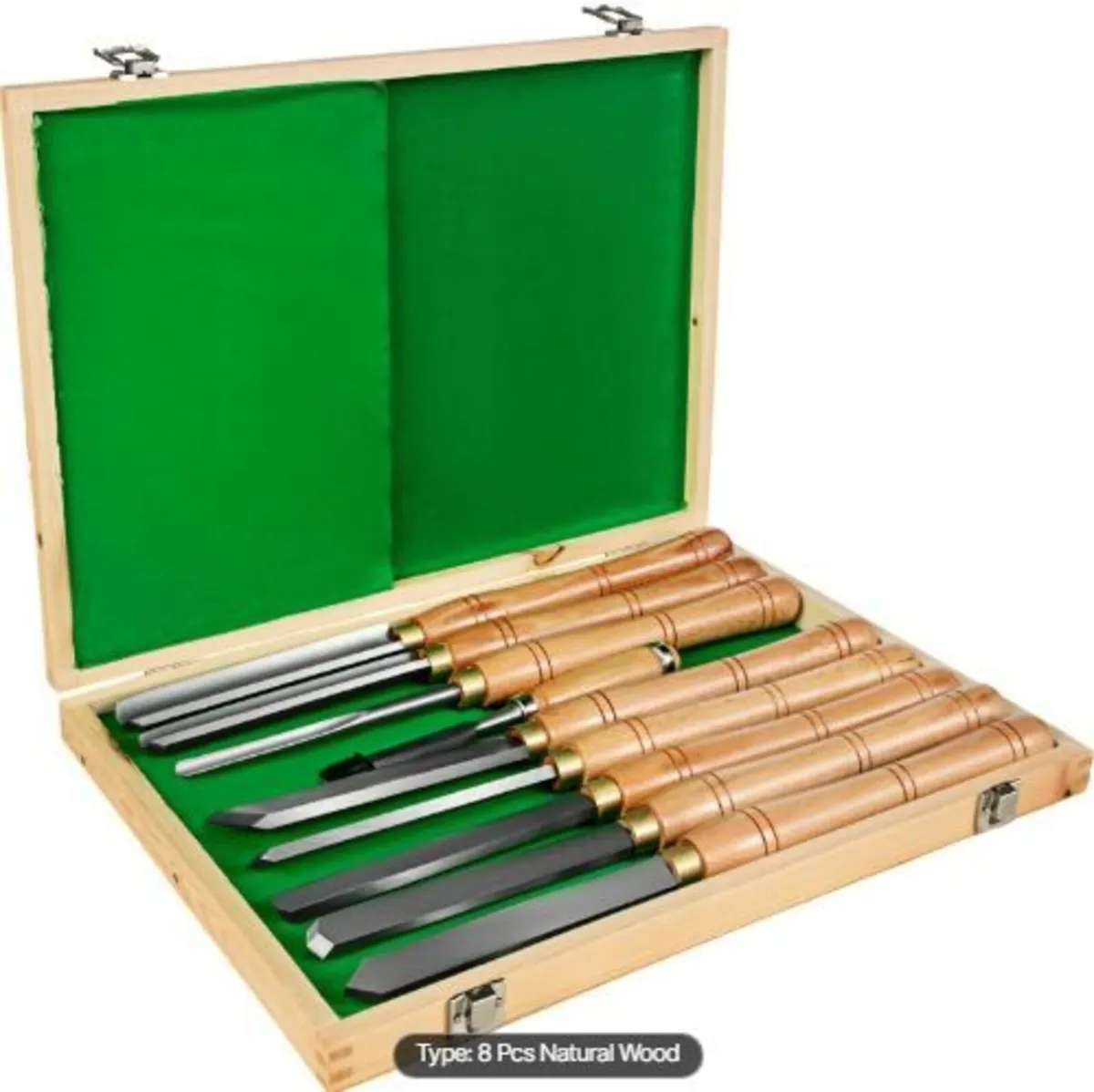 Lathe Chisel 8 Piece Wood - Image 3