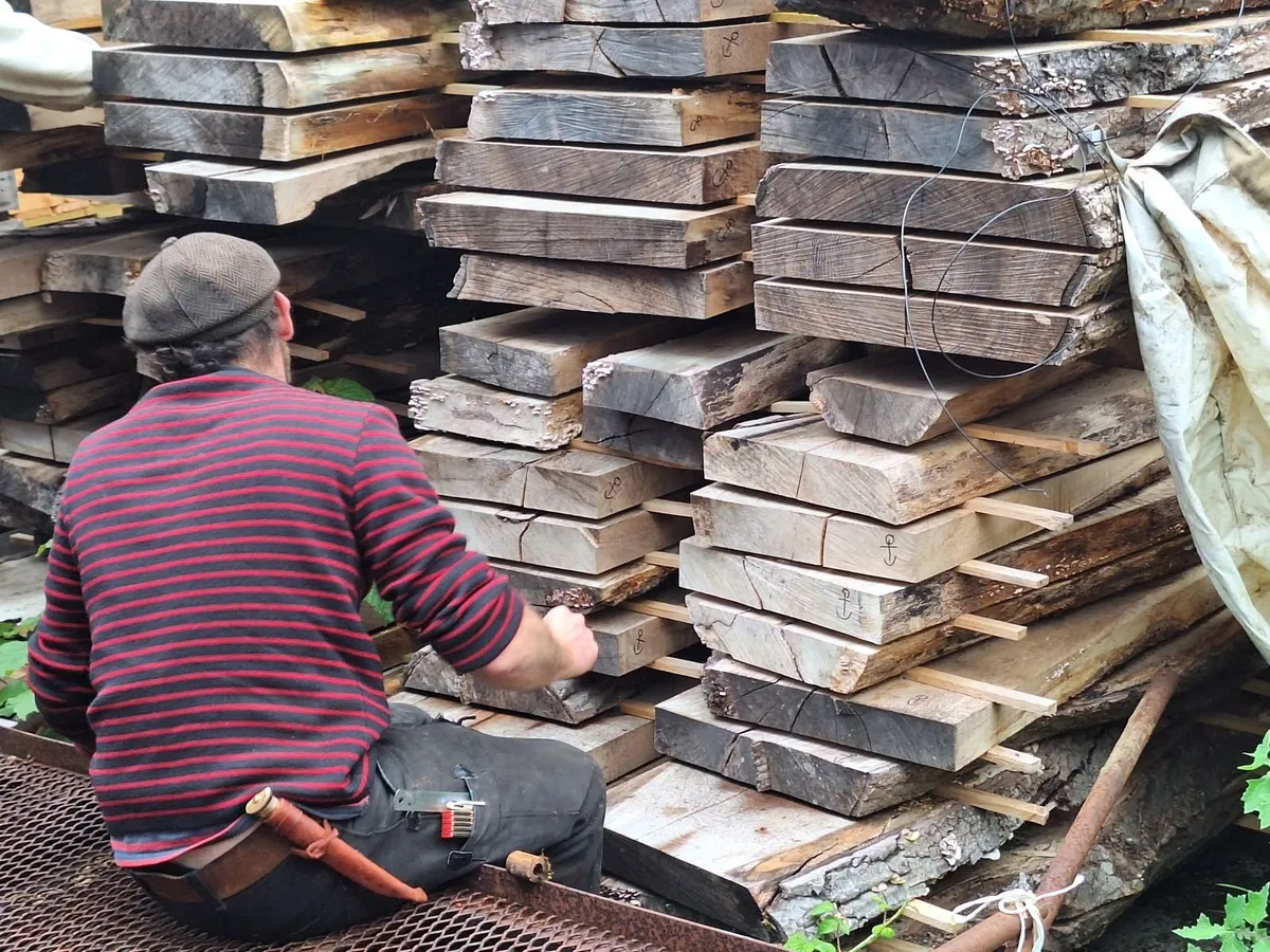Quantity of Oak and Ash planks - Image 2