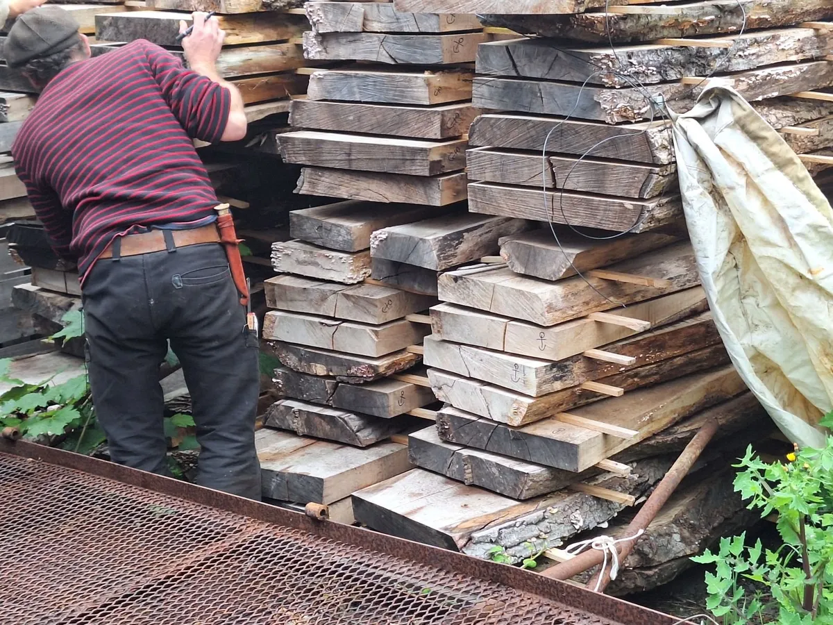 Quantity of Oak and Ash planks - Image 3