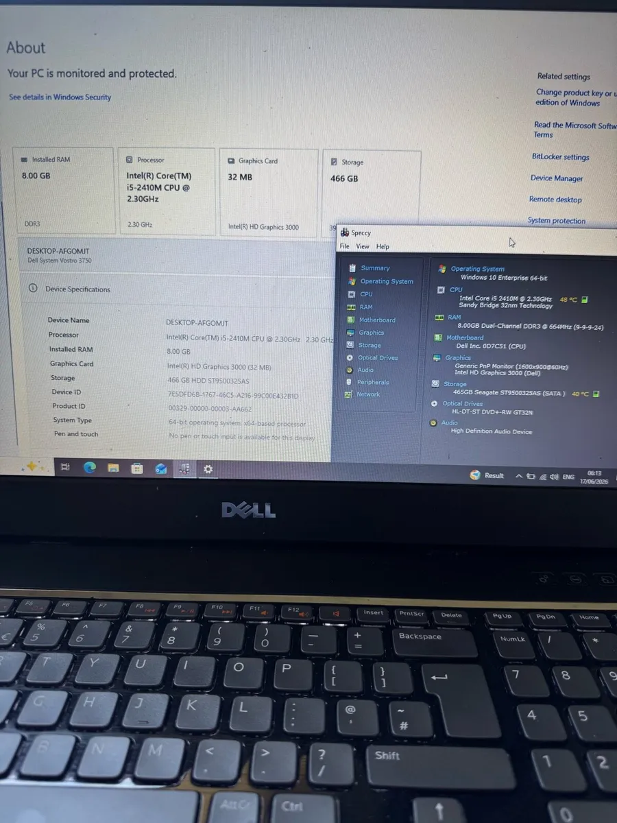 Dell i5 17” laptop - Image 4