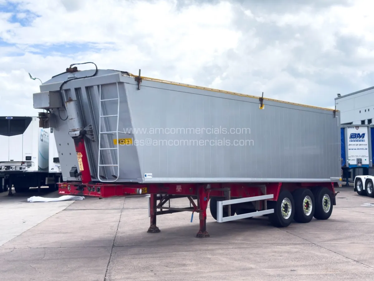 2009 WEIGHTLIFTER PLANK SIDE ALLOY TIPPING TRAILER - Image 3