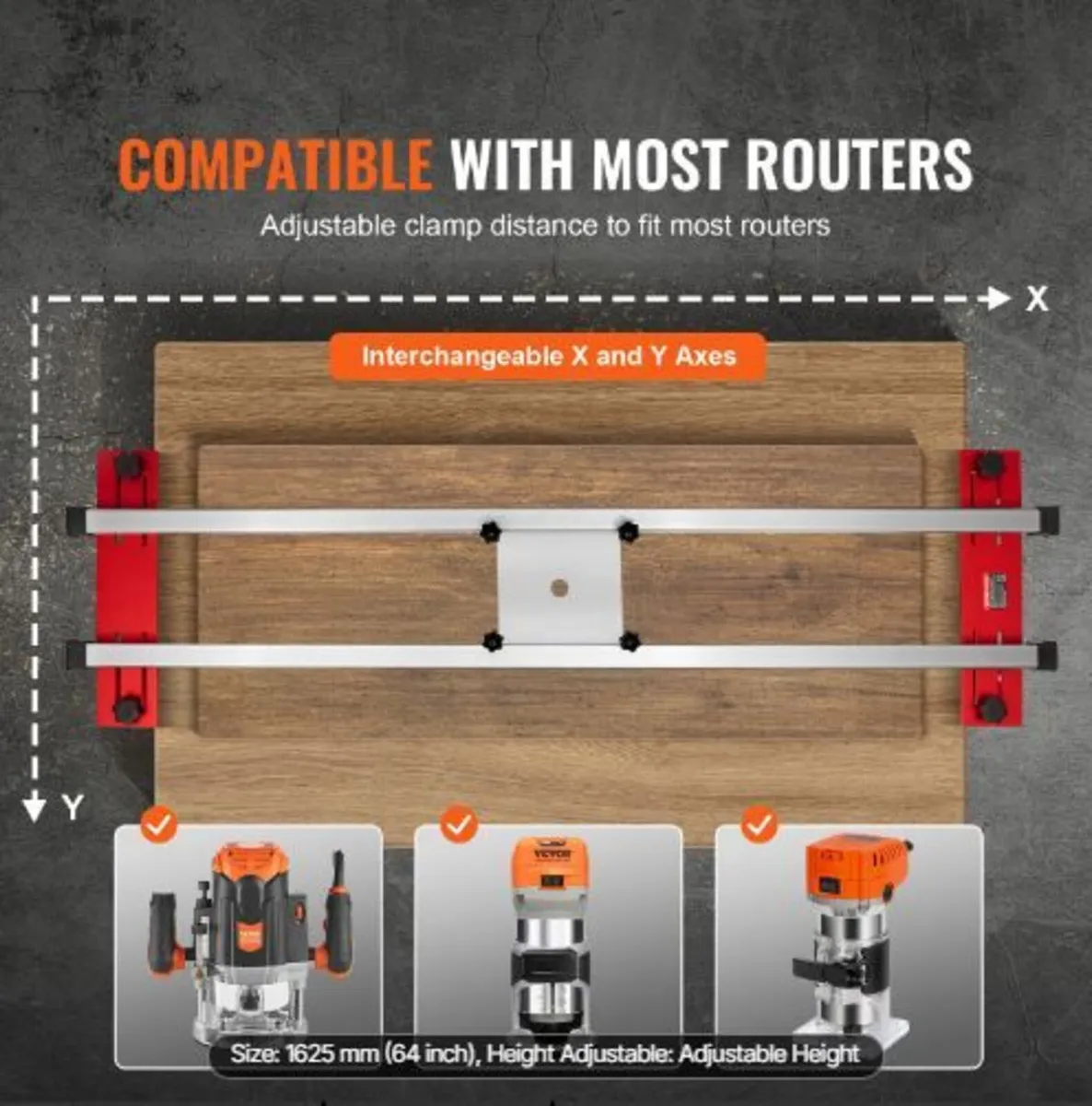 Router Sled, 64 inches/162.6 cm - Image 2