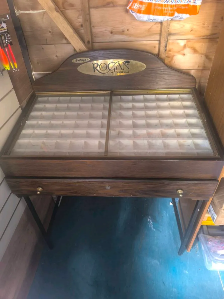Rogan of Donegal fly cabinet display retail fishin - Image 1