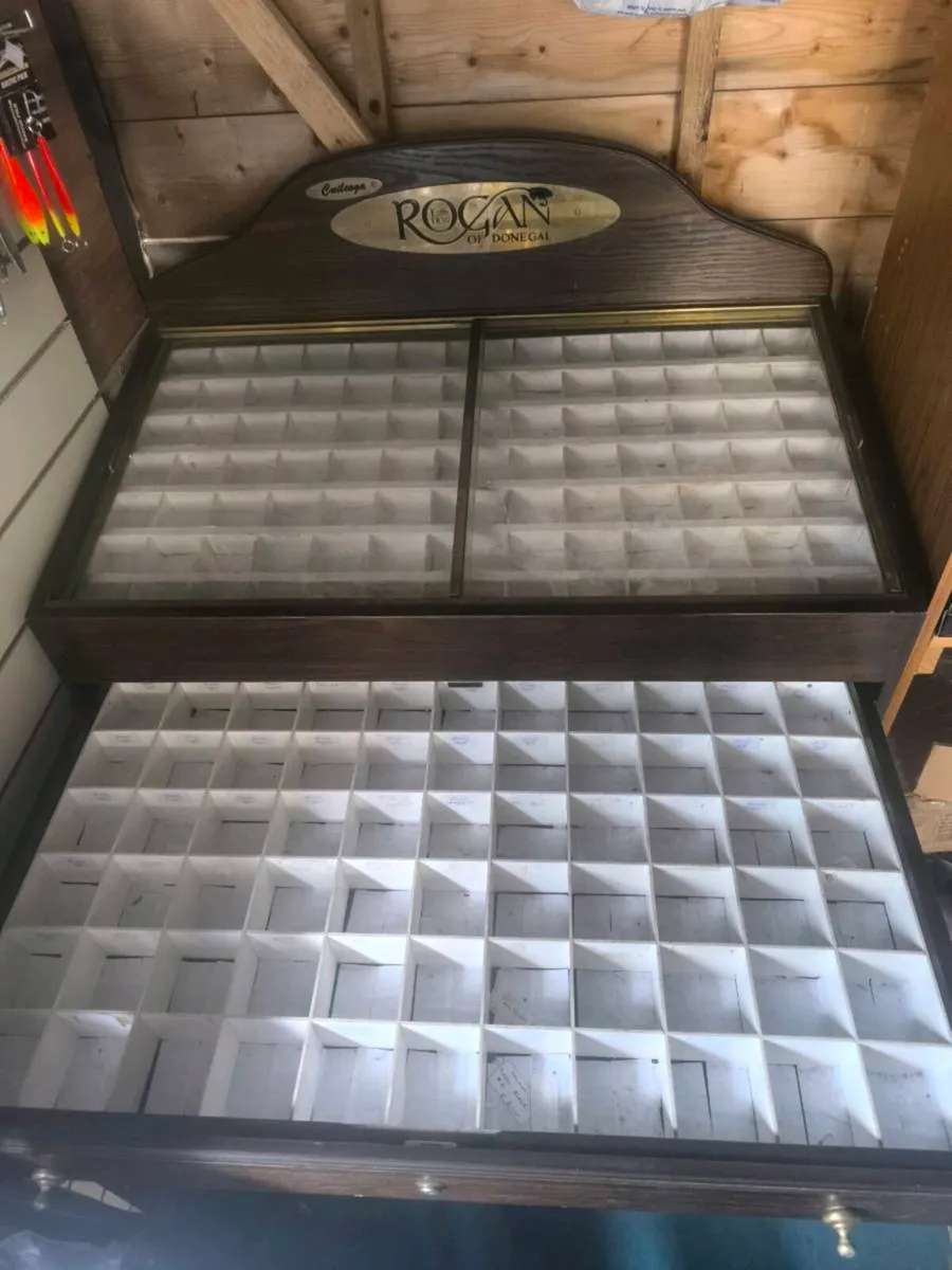 Rogan of Donegal fly cabinet display retail fishin - Image 2