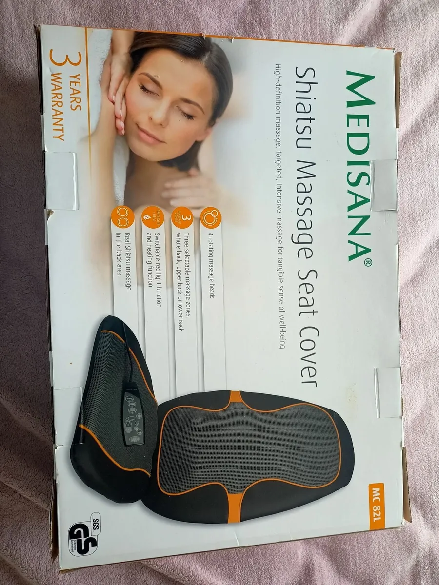 Medisana MC 82L Shiatsu Massage Seat Cover - Image 1