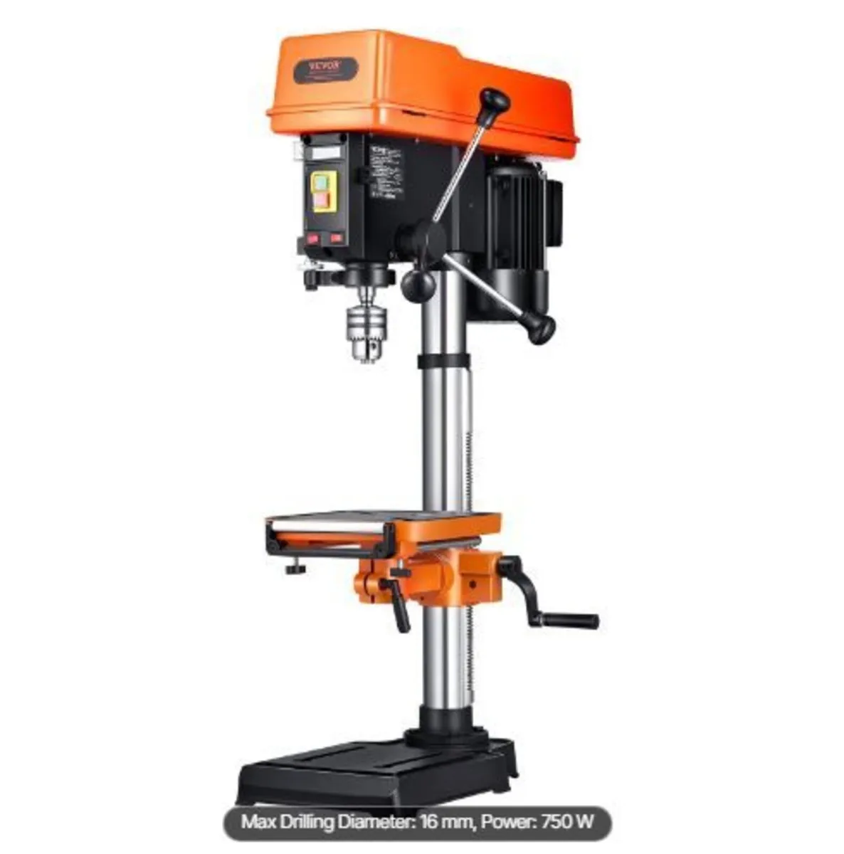 304.8 mm Benchtop Drill Press, 750W, - Image 1