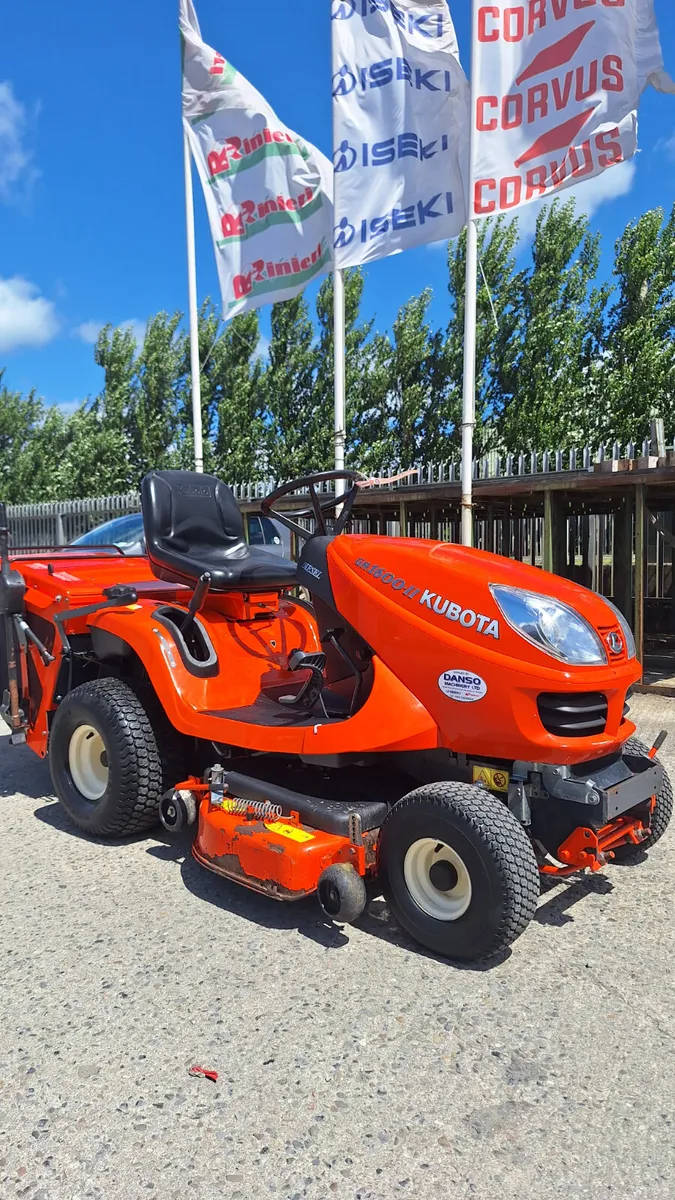 Kubota GR ride on mower - Image 1